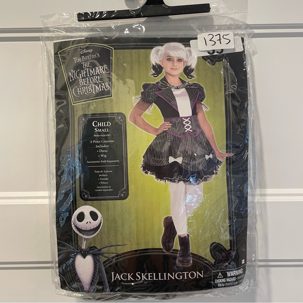 Jack Skellington child costume S (4-6)